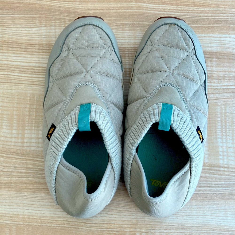Teva Re Ember Moc Sneakers Feather Gray Womens Size 9